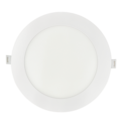 Luxrite LR23745 15W 6" Mini Panel Round 5CCT High Output Smooth Canless Wafer Spotlight