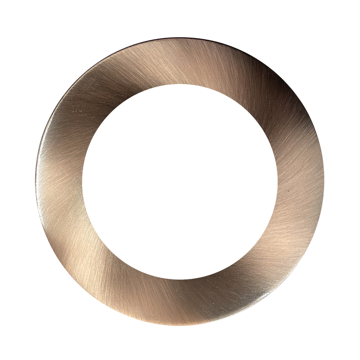 Luxrite LR23778 6" Mini Panel Round Trim Bronze for Canless Wafer Spotlight