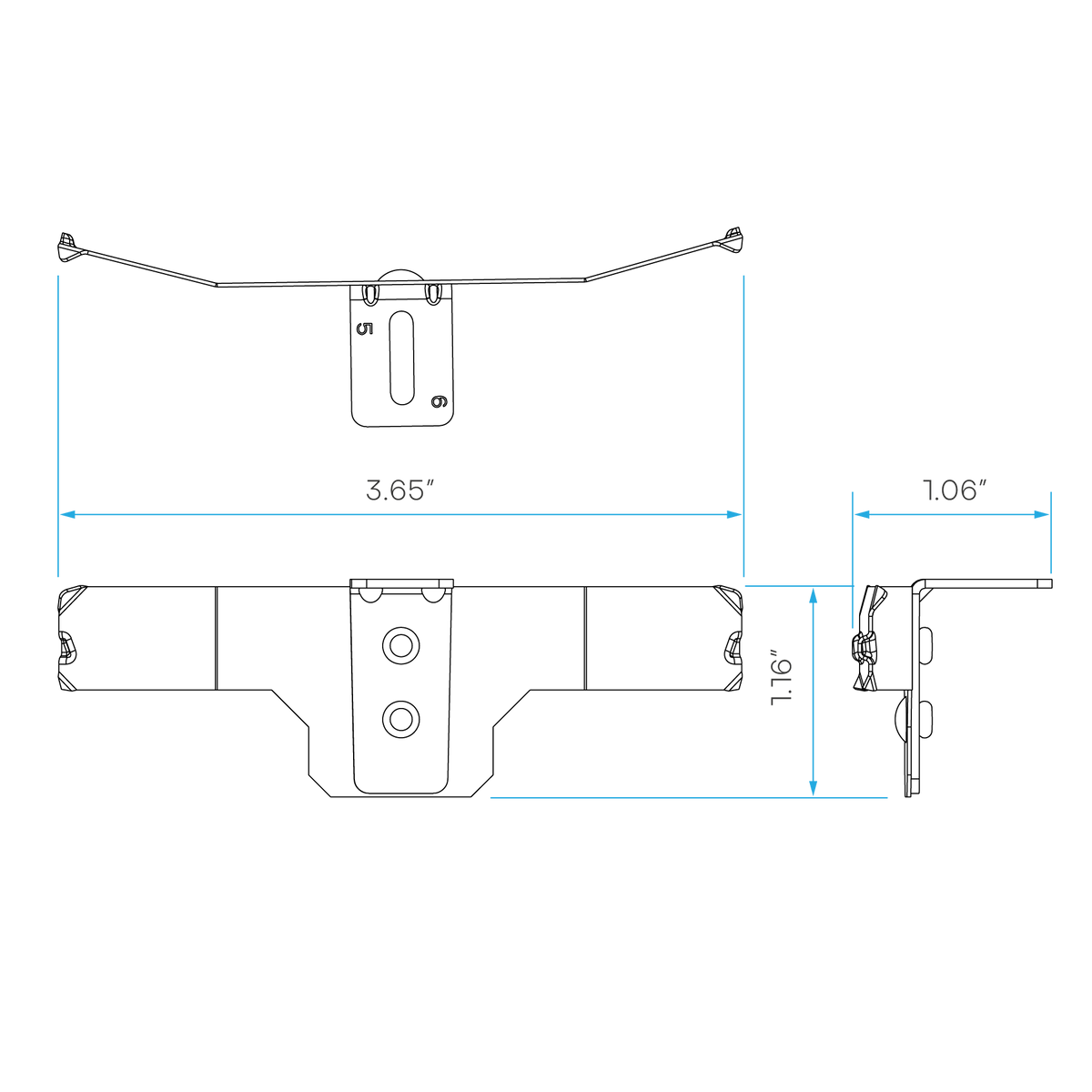 Luxrite LR23800 5-6" Blade Adapter