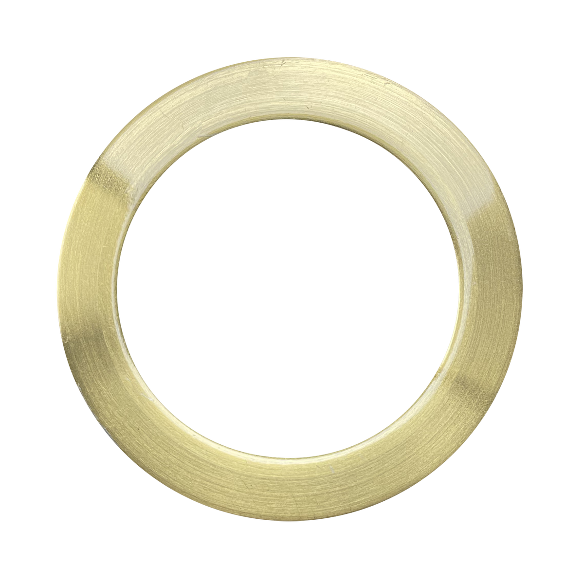 Luxrite LR23859 6" Round Trim Replacement - Brass Finish