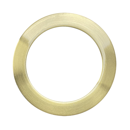 Luxrite LR23859 6" Round Trim Replacement - Brass Finish