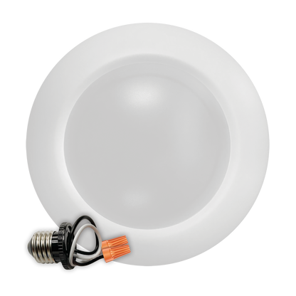 Luxrite LR23865 27W 8" Surface Mount Disk + Recessed Can Retrofit 5CCT