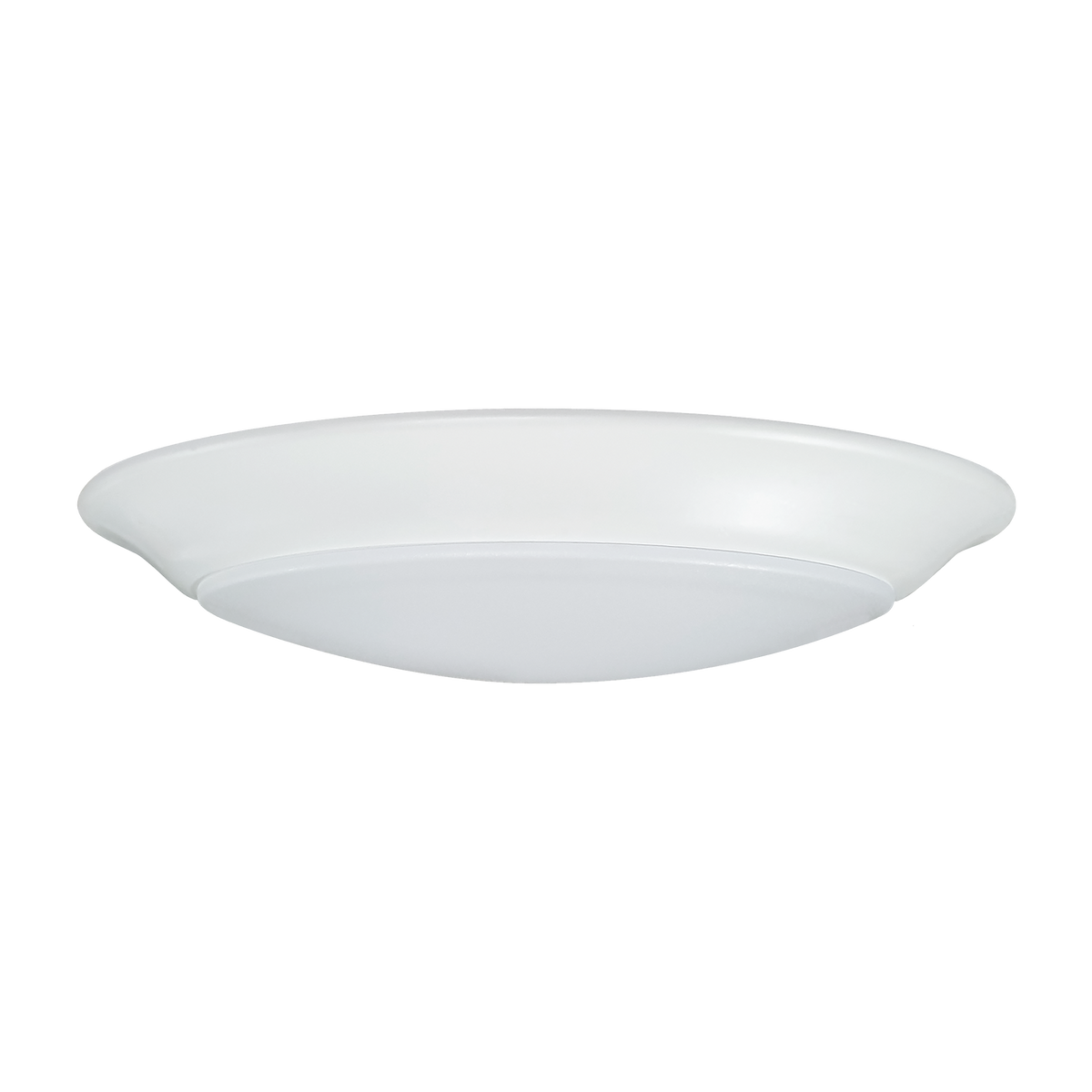 Luxrite LR23870 12.5W 6" Disk Light White Finish - CCT Selectable