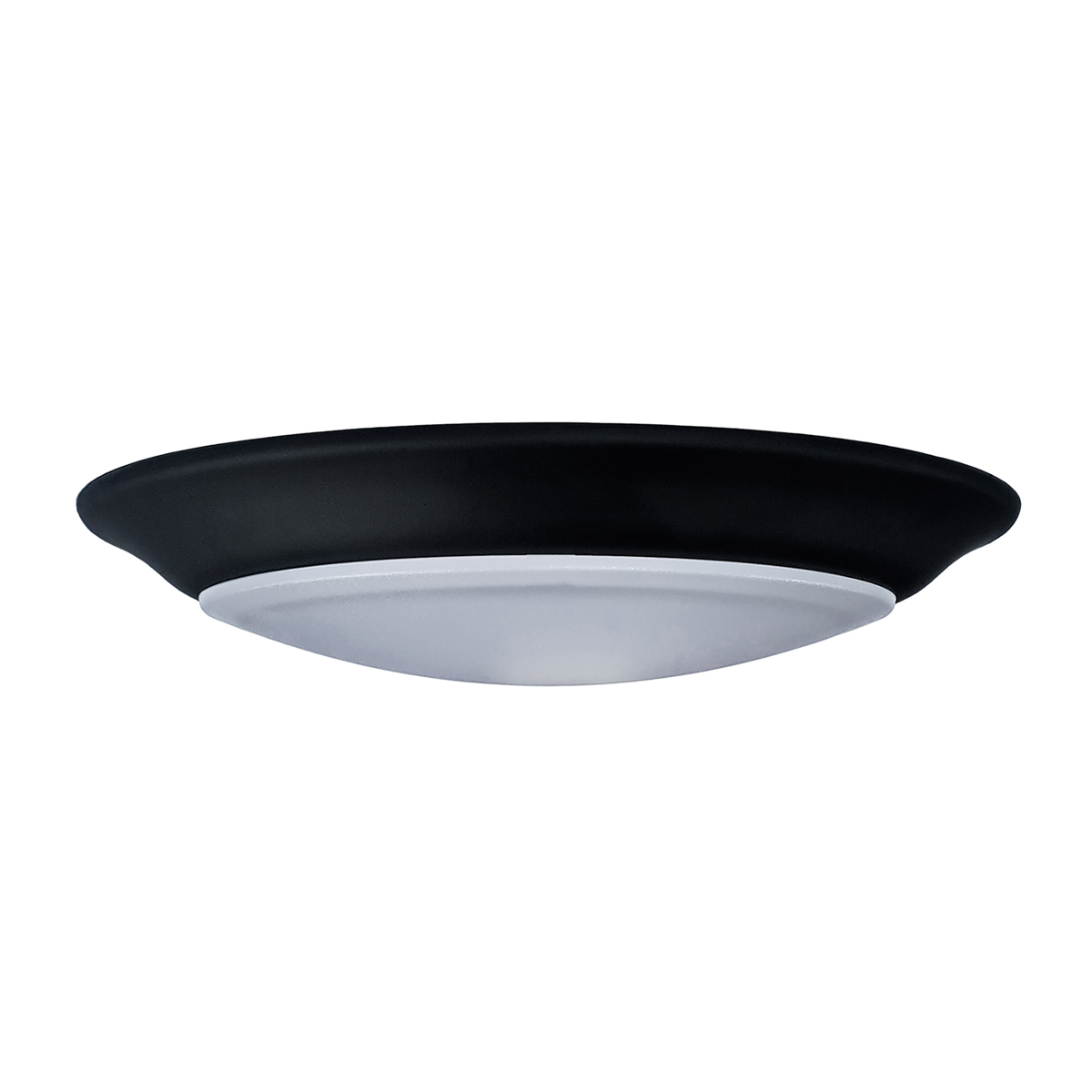 Luxrite LR23871 12.5W 6" Disk Light Black Finish - CCT Selectable