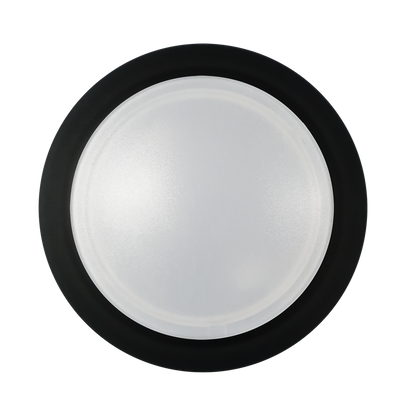 Luxrite LR23871 12.5W 6" Disk Light Black Finish - CCT Selectable