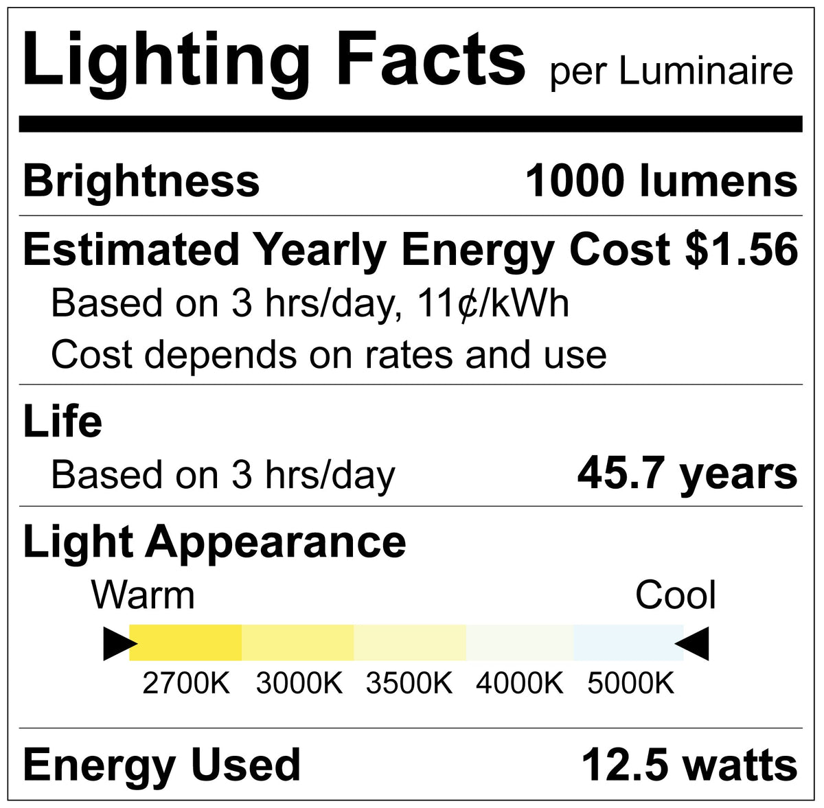 Luxrite LR23873 12.5W 6" Disk Light Brushed Nickel Finish - CCT Selectable