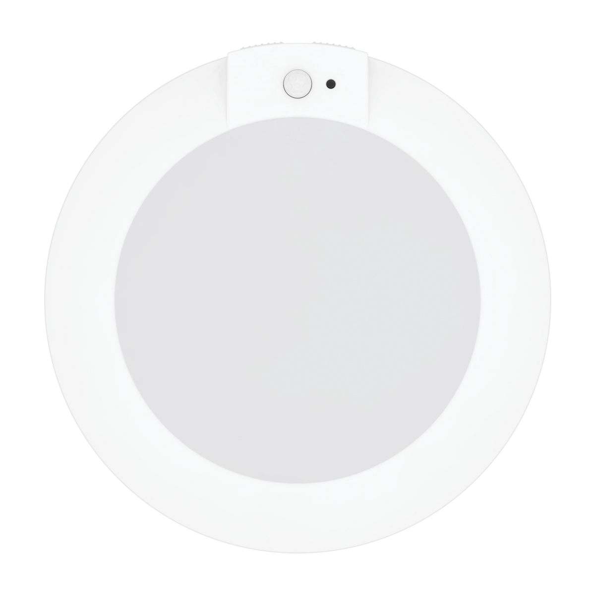 Luxrite LR23882 6" Adjustable PIR Sensor Bi-level Disk Light - CCT Selectable