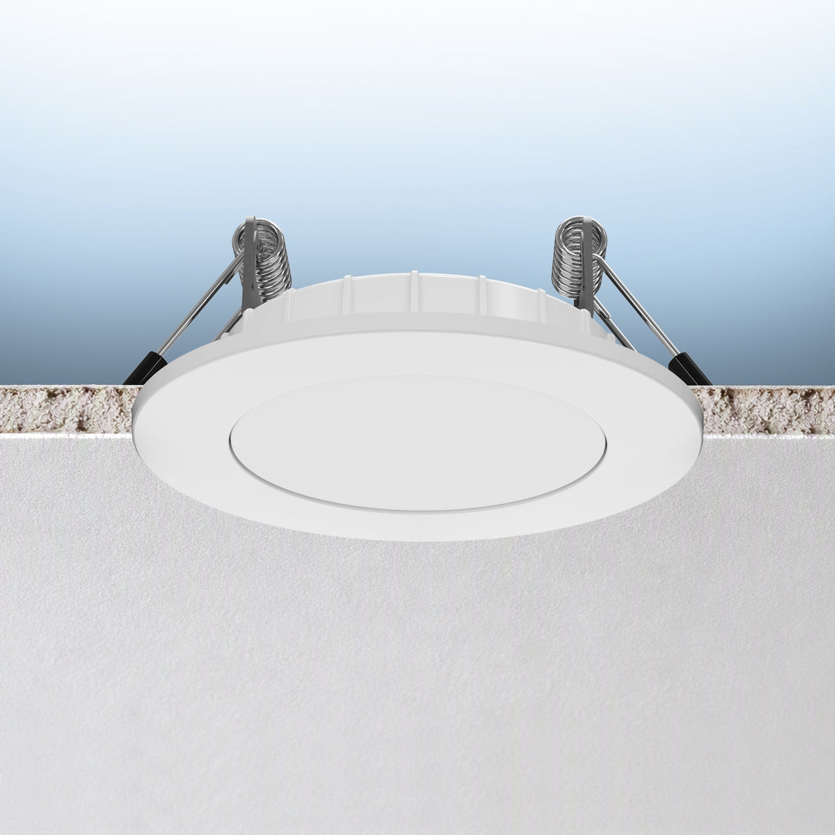 Luxrite LR23905 2" Recessed Mini Panel Canless Spotlight - 5CCT & 3 Wattage Selectable