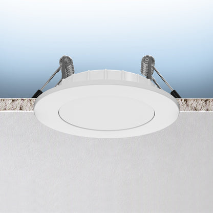 Luxrite LR23905 2" Recessed Mini Panel Canless Spotlight - 5CCT & 3 Wattage Selectable