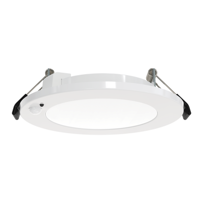 Luxrite LR23911 4" Recessed Mini Panel Canless Spotlight - 5CCT & Adjustable PIR Sensor - Universal Voltage
