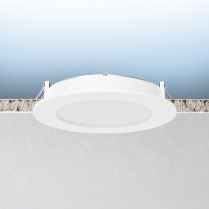 Luxrite LR23922 13W 5" Eco Backlit Mini Panel Canless Spotlight - 5CCT Selectable High Output