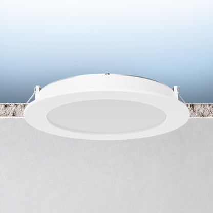 Luxrite LR23923 15W 6" Eco Backlit Mini Panel Canless Spotlight - 5CCT Selectable High Output