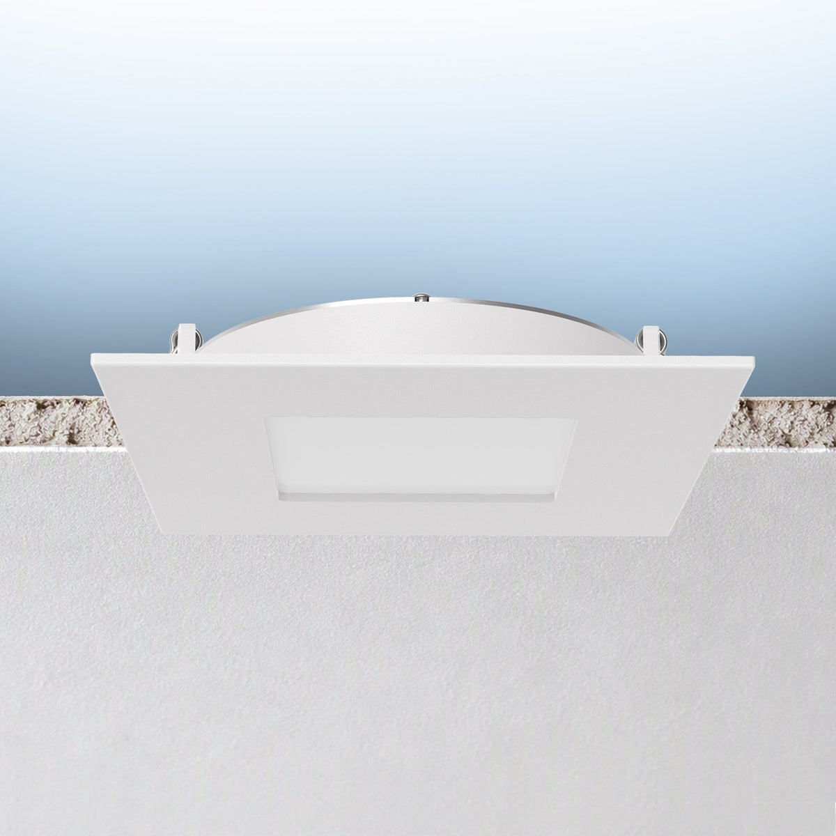 Luxrite LR23926 13W 5" Eco Backlit Mini Panel Canless Spotlight - 5CCT Selectable High Output