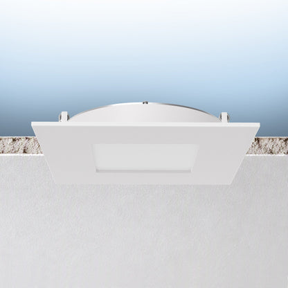 Luxrite LR23926 13W 5" Eco Backlit Mini Panel Canless Spotlight - 5CCT Selectable High Output