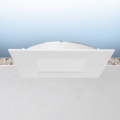 Luxrite LR23927 15W 6" Eco Backlit Mini Panel Canless Spotlight - 5CCT Selectable High Output