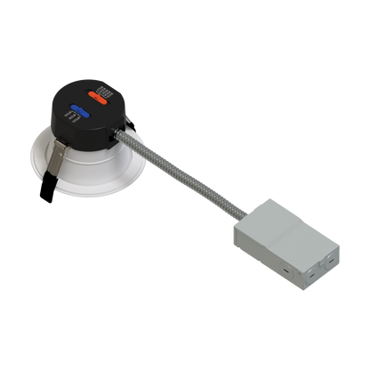 Luxrite LR23970 4" Commercial Downlight 5 CCT & 3 Wattage Selectable - Universal Voltage/dual Dimming