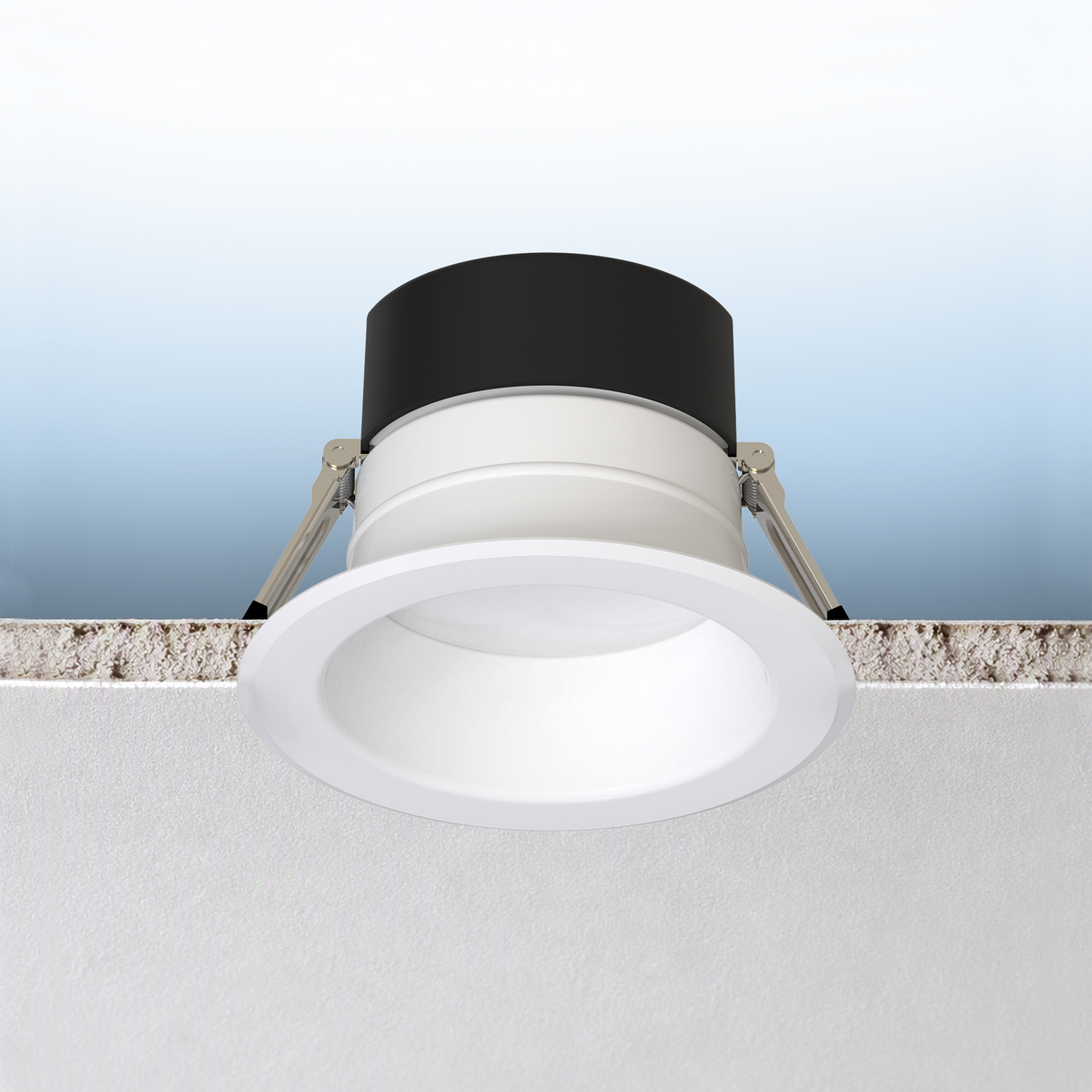 Luxrite LR23970 4" Commercial Downlight 5 CCT & 3 Wattage Selectable - Universal Voltage/dual Dimming