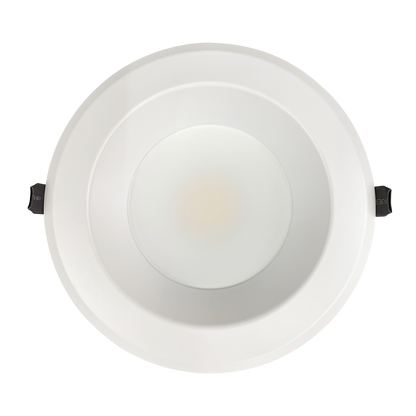 Luxrite LR23971 6" Commercial Downlight 5 CCT & 3 Wattage Selectable - Universal Voltage/dual Dimming