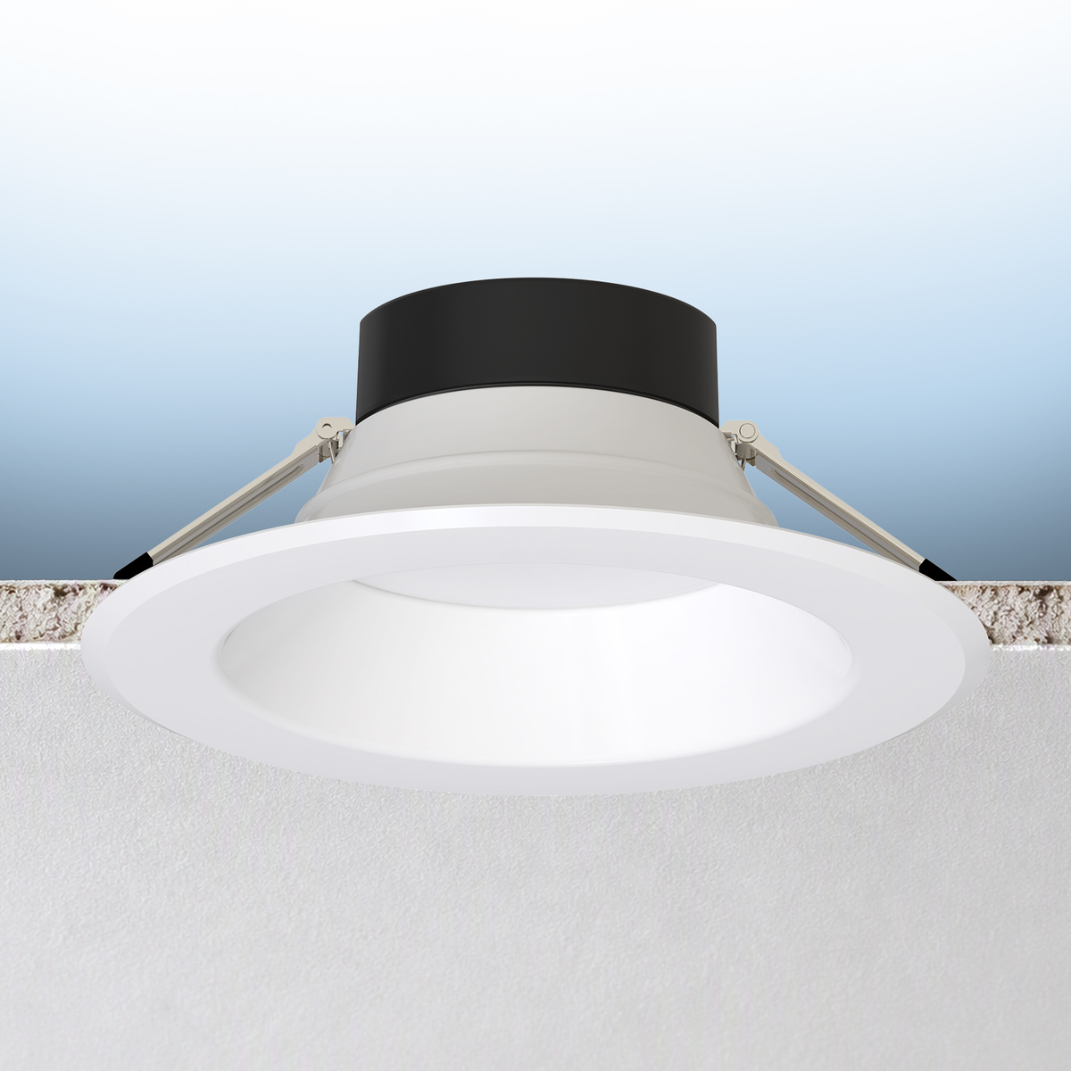 Luxrite LR23973 10" Commercial Downlight 5 CCT & 3 Wattage Selectable - Universal Voltage/dual Dimming