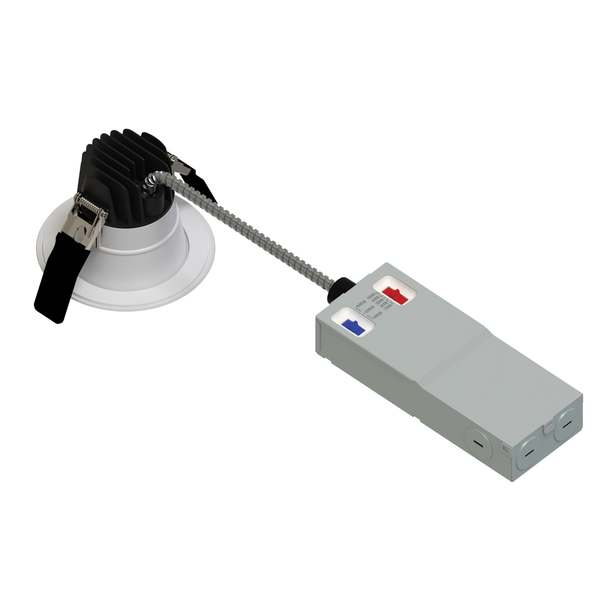 Luxrite LR23979 3" Commercial Downlight 5 CCT & 3 Wattage Selectable - Universal Voltage/dual Dimming High Output