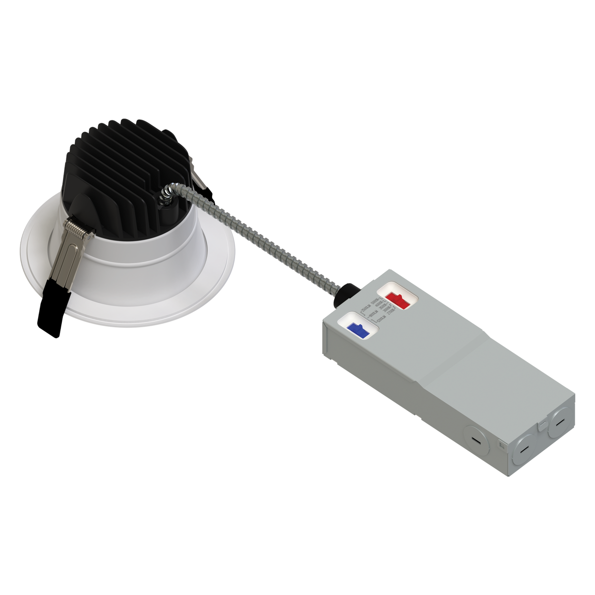Luxrite LR23980 4" Commercial Downlight 5 CCT & 3 Wattage Selectable - Universal Voltage/dual Dimming High Output