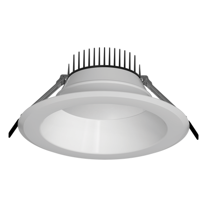 Luxrite LR23982 8" Commercial Downlight 5 CCT & 3 Wattage Selectable - Universal Voltage/dual Dimming High Output