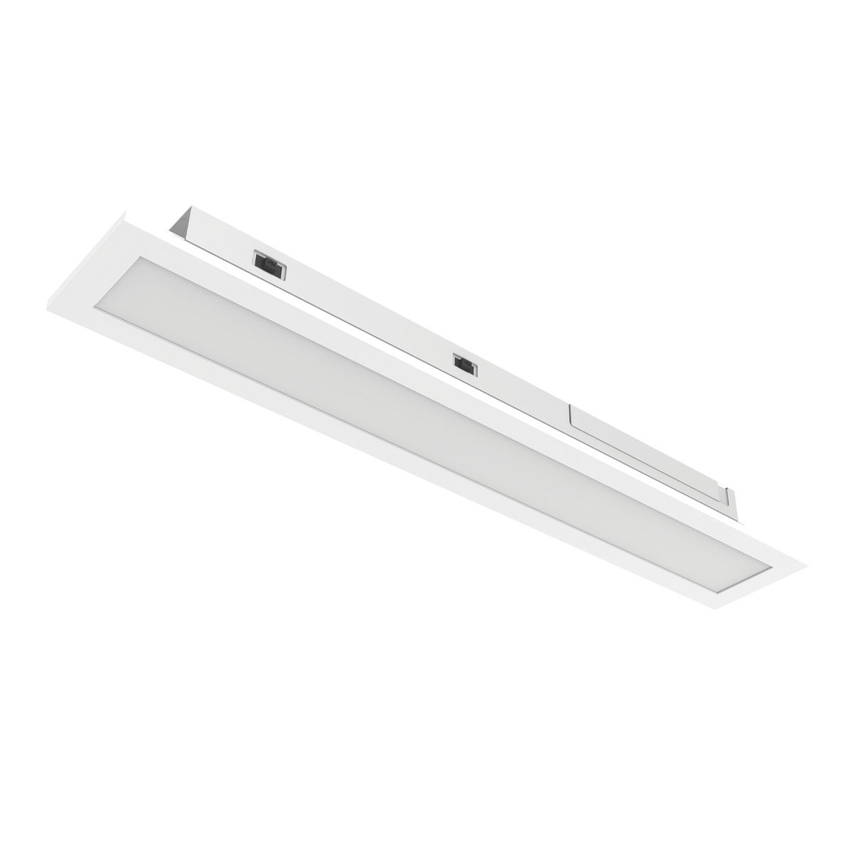 Luxrite LR24220 4" X 2' Recessed Backlit Panel - CCT & Wattage Selectable
