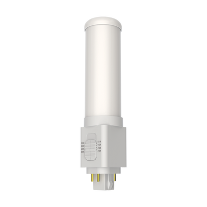 Luxrite LR24560 Universal Horizontal Quad Style Type A+b G24Q - 4CCT & 4 Wattage Select LED Light Bulb