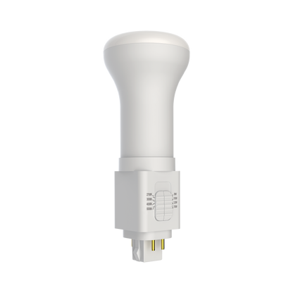 Luxrite LR24562 Universal Vertical Quad Style Type A+b G24Q - 4CCT & 4 Wattage Select