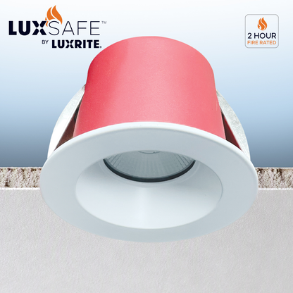 Luxrite LR24910 15W 4" Fire Rated Interchangeable Module – 5CCT Selectable