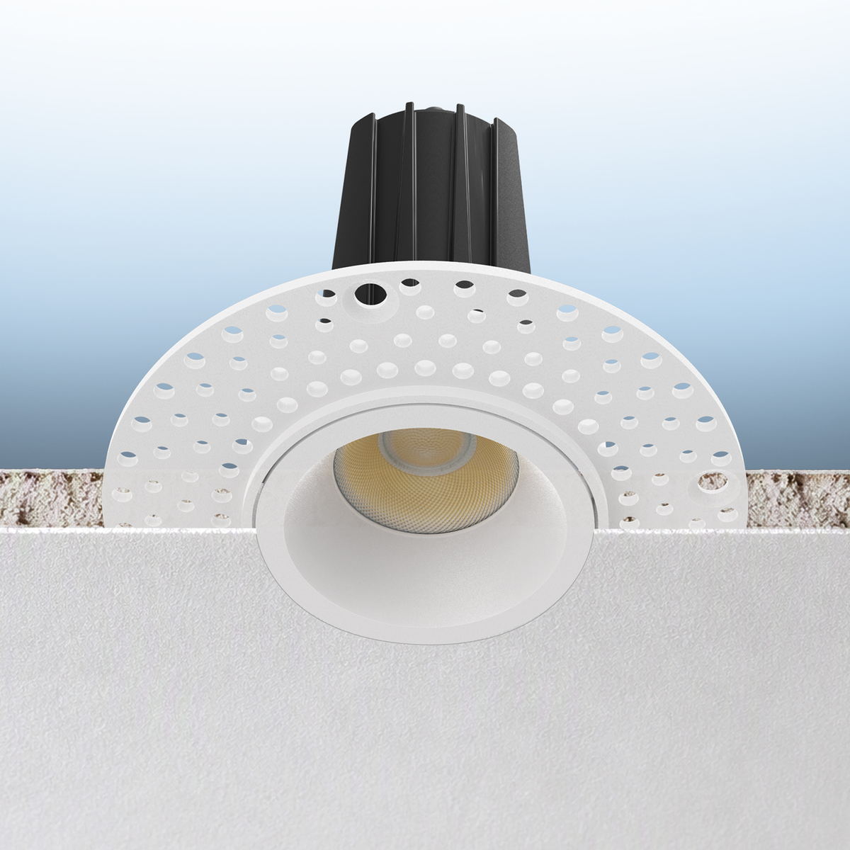 Luxrite LR24916 7W 1" Trimless Spotlight - CCT Selectable