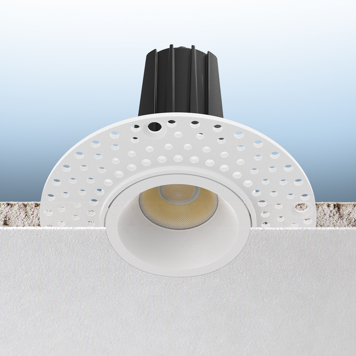 Luxrite LR24917 12W 1" Trimless Spotlight - CCT Selectable High Output