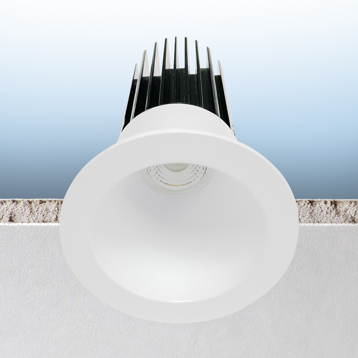 Luxrite LR24925 15W 2" Deep Regressed 5CCT Canless Spotlight