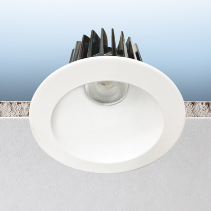 Luxrite LR24930 18W 4" Deep Regressed 5CCT Interchangeable Canless Spotlight