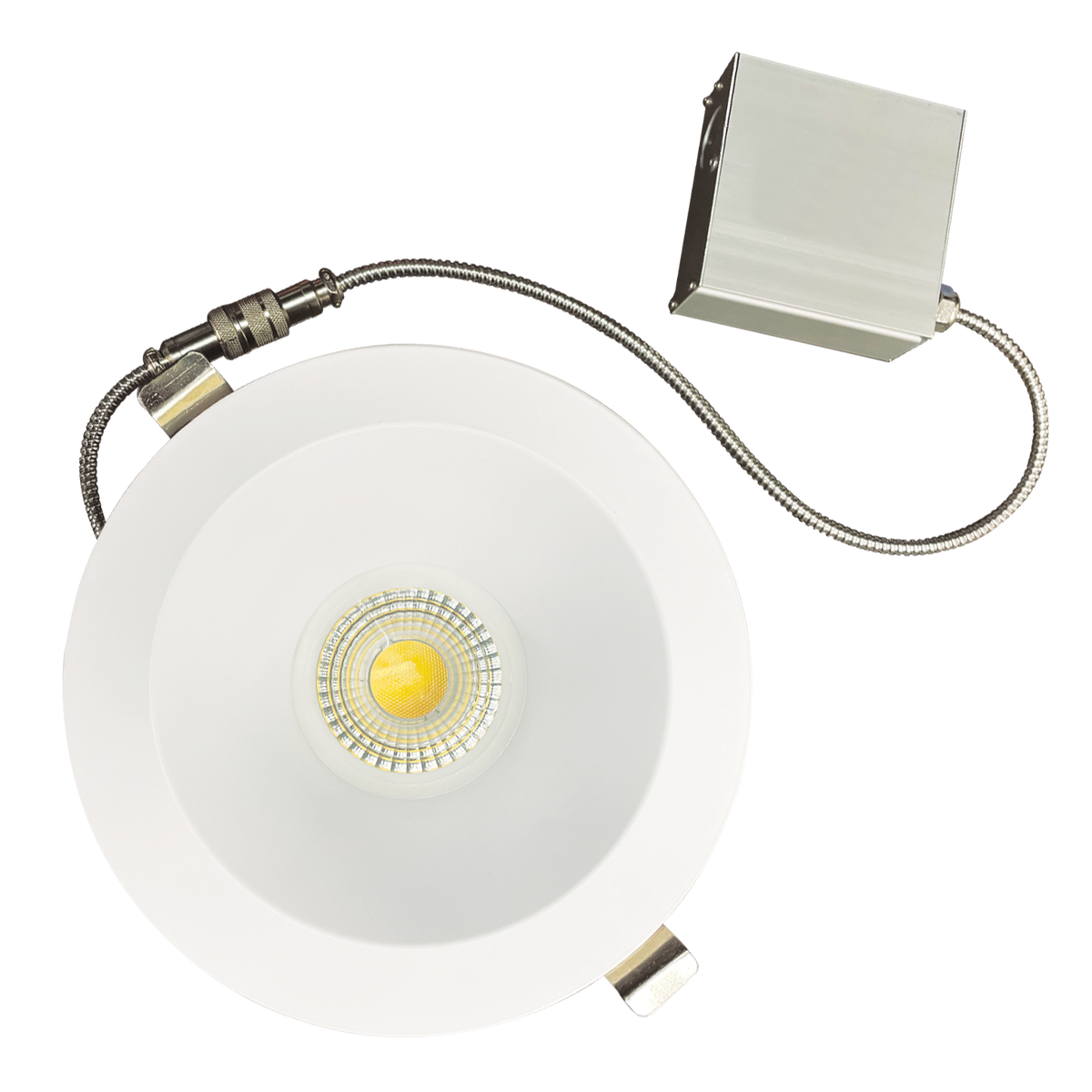 Luxrite LR24940 24W 6" Deep Regressed 5CCT Canless Spotlight