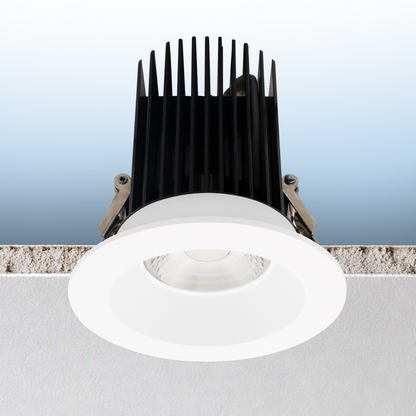Luxrite LR24966 22W 4" Regressed Interchangeable - 5 CCT Selectable High Output 60º - Dual Dimming/universal Voltage
