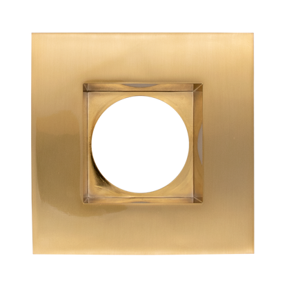 Luxrite LR24978 4" Regressed 5CCT Interchangeable Brass Finish Trim
