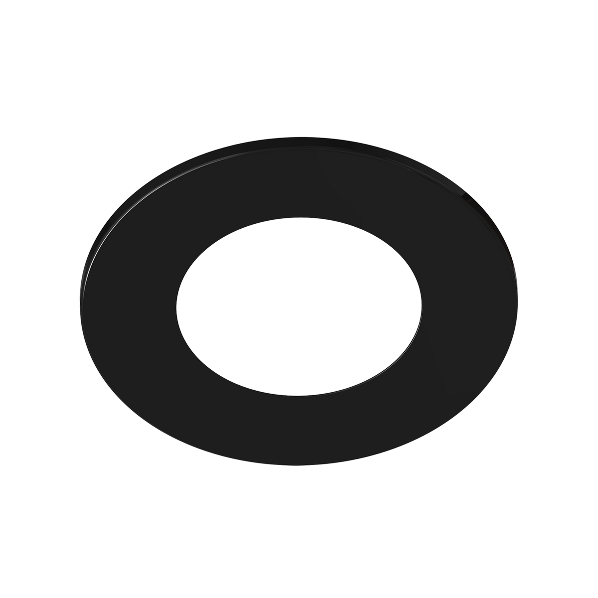 Luxrite LR24983 3-4" Trim Replacement - Round Black