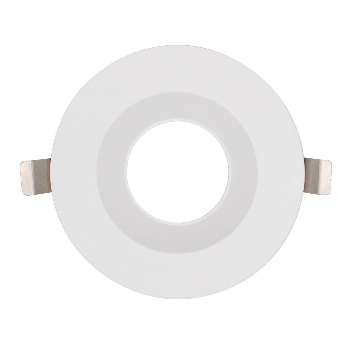 Luxrite LR24993 6" Round Trim Replacement - White Finish