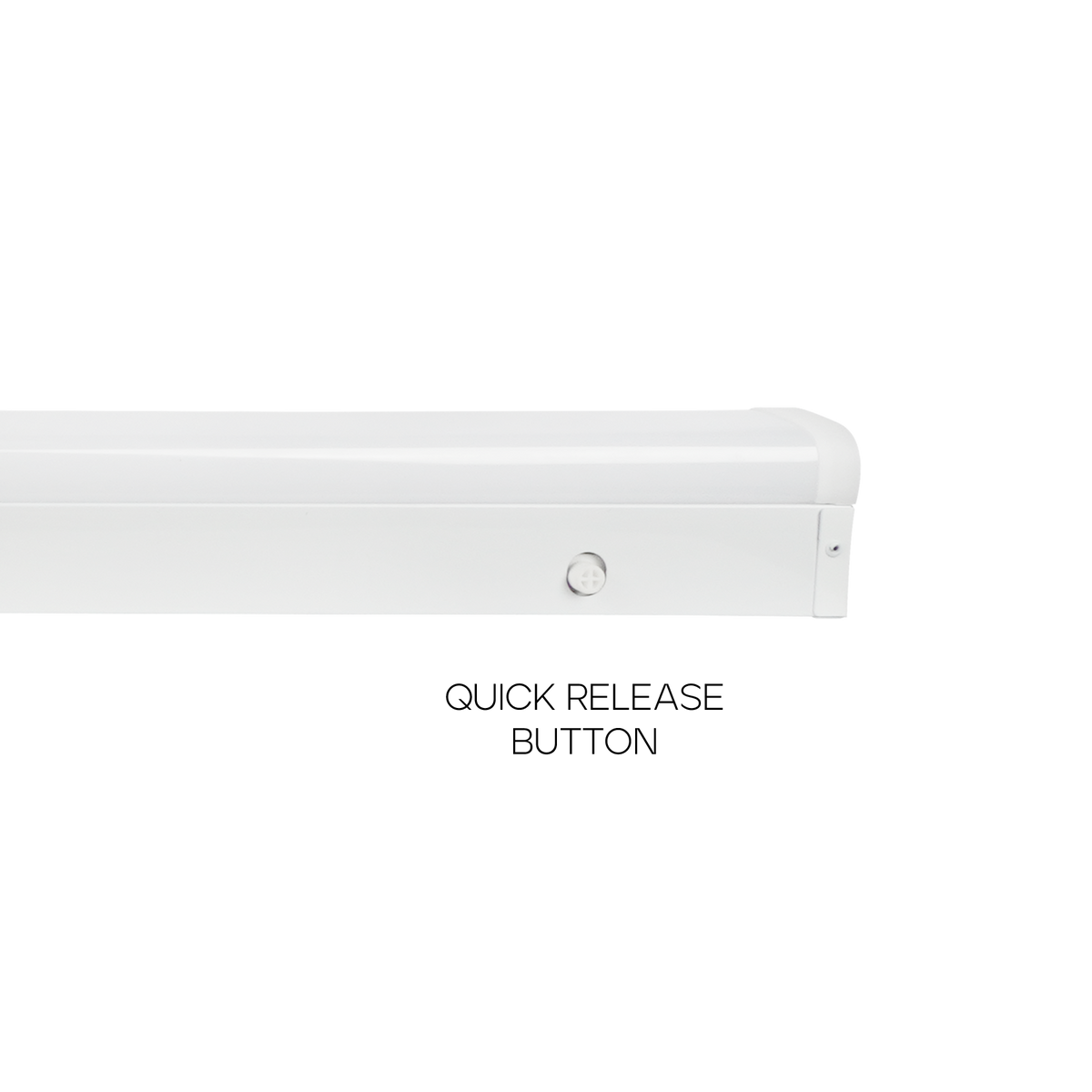 Luxrite LR25225+EM 4' Quick Release Slim Linear - 3CCT & Wattage Selectable HO + EM