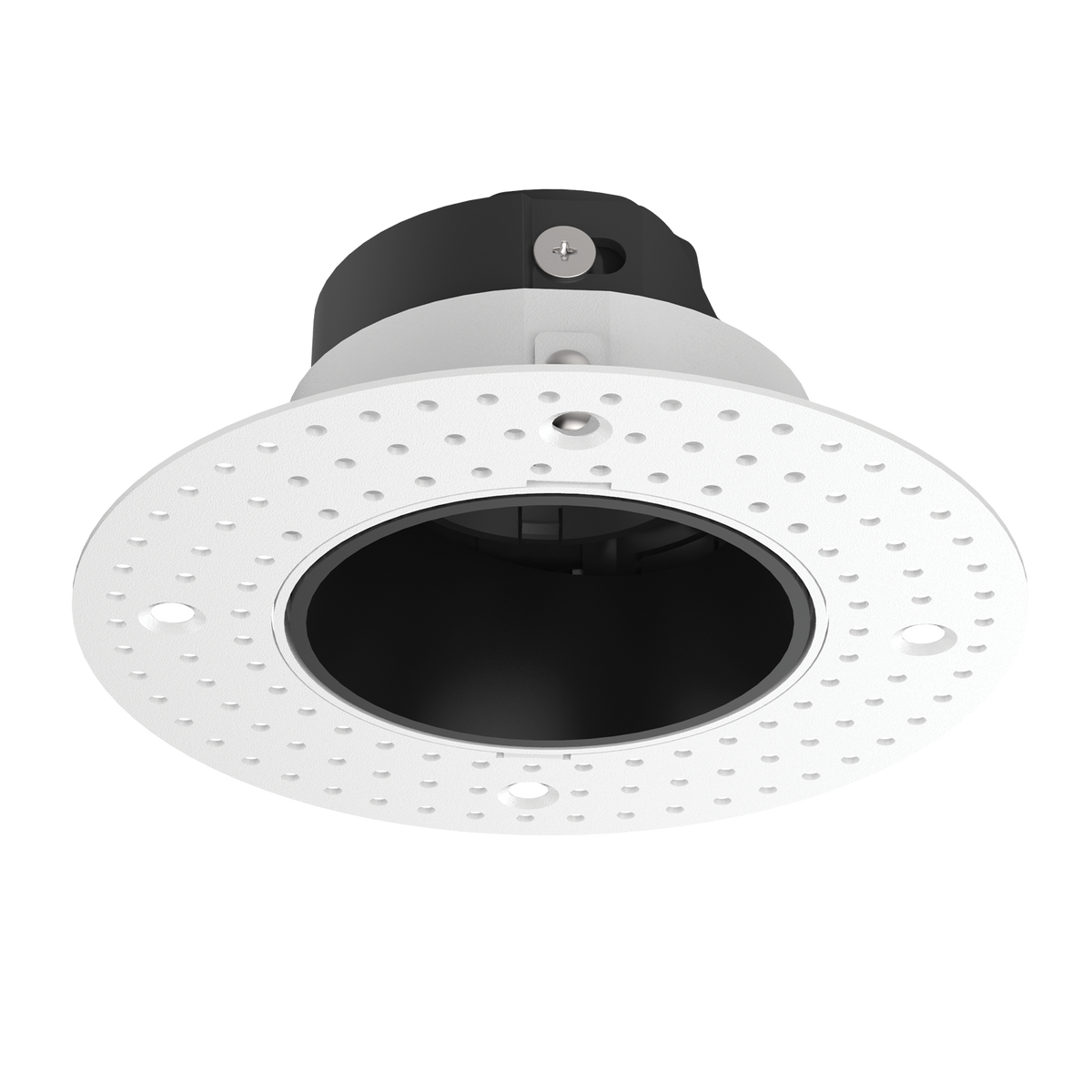 Luxrite LR25246 3" Architectural Interchangeable Module - Black Round Trimless