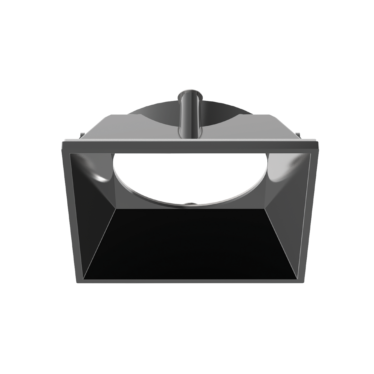 Luxrite LR25259 3" Architectural Module Chrome Black Reflector Replacement - Square