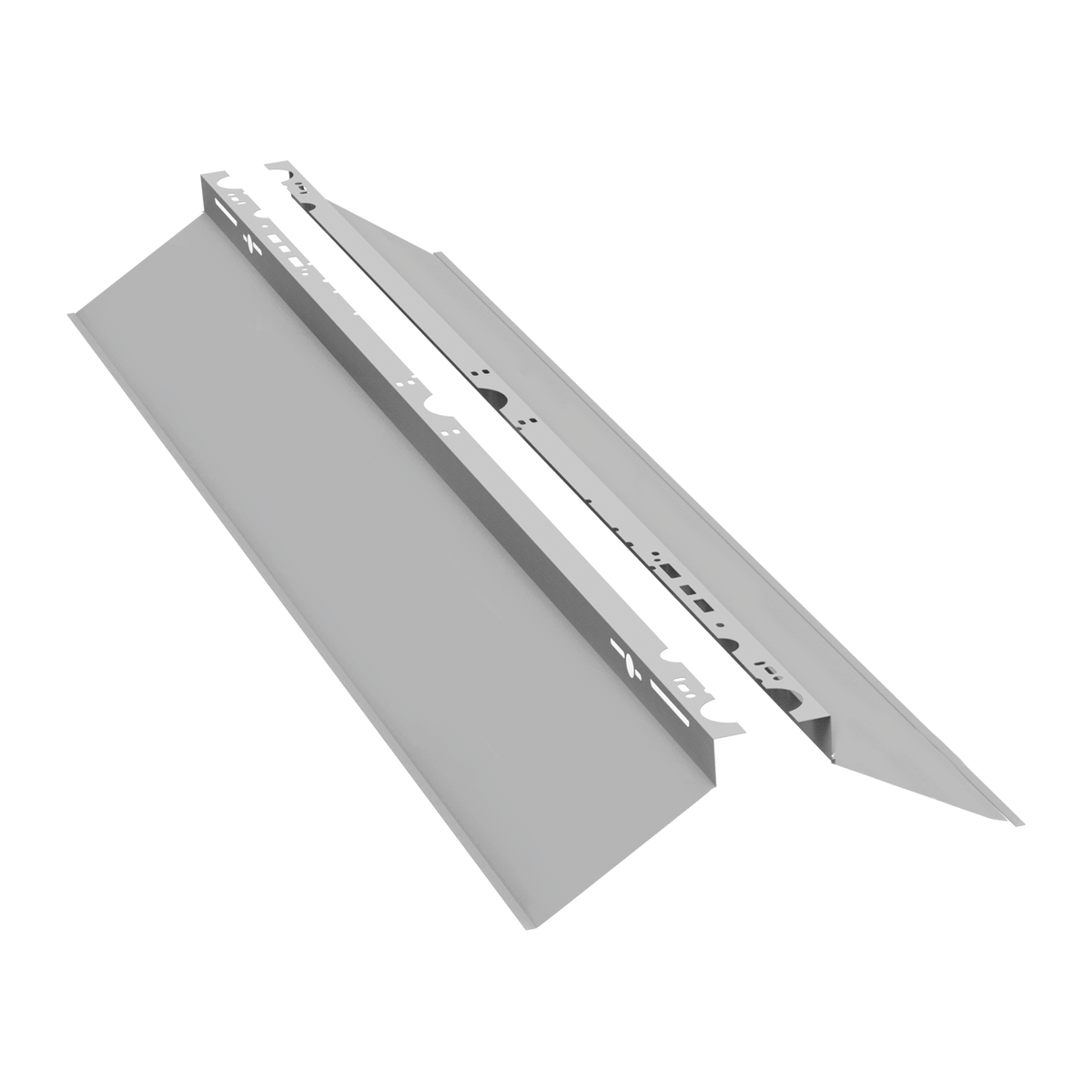 Luxrite LR25371 Linear Fixture 4' Straight Reflector