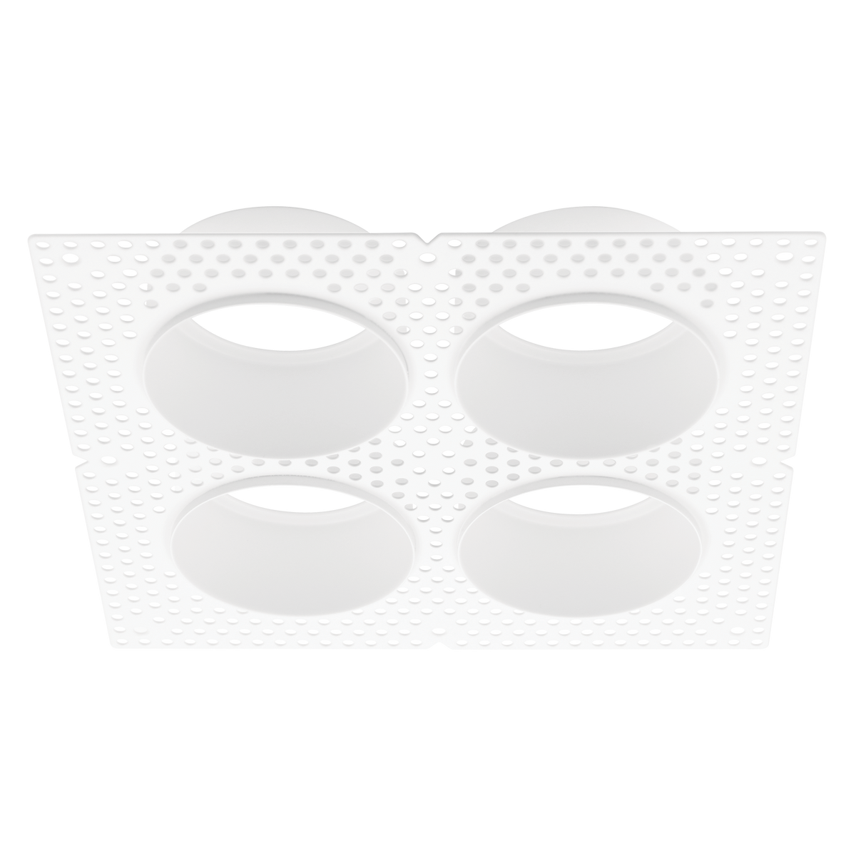 Luxrite LR25405 2" Trimless - 4 Head Plaster Frame