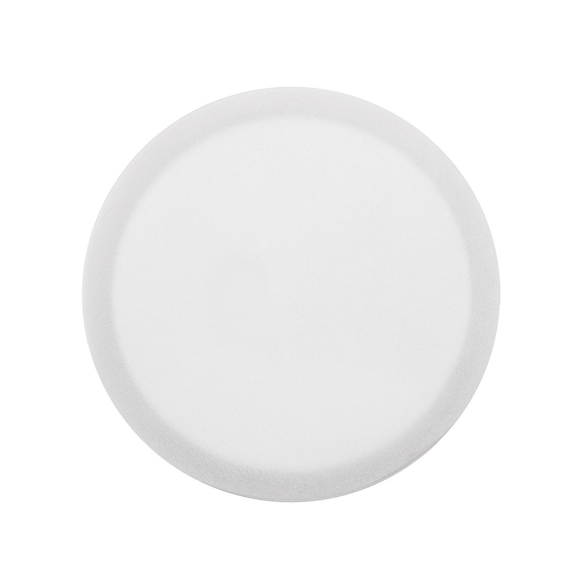 Luxrite LR25415 3" Regressed Trimless Push N' Lock Spotlight Snoot - Frost White Finish