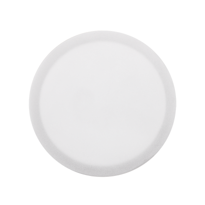 Luxrite LR25415 3" Regressed Trimless Push N' Lock Spotlight Snoot - Frost White Finish
