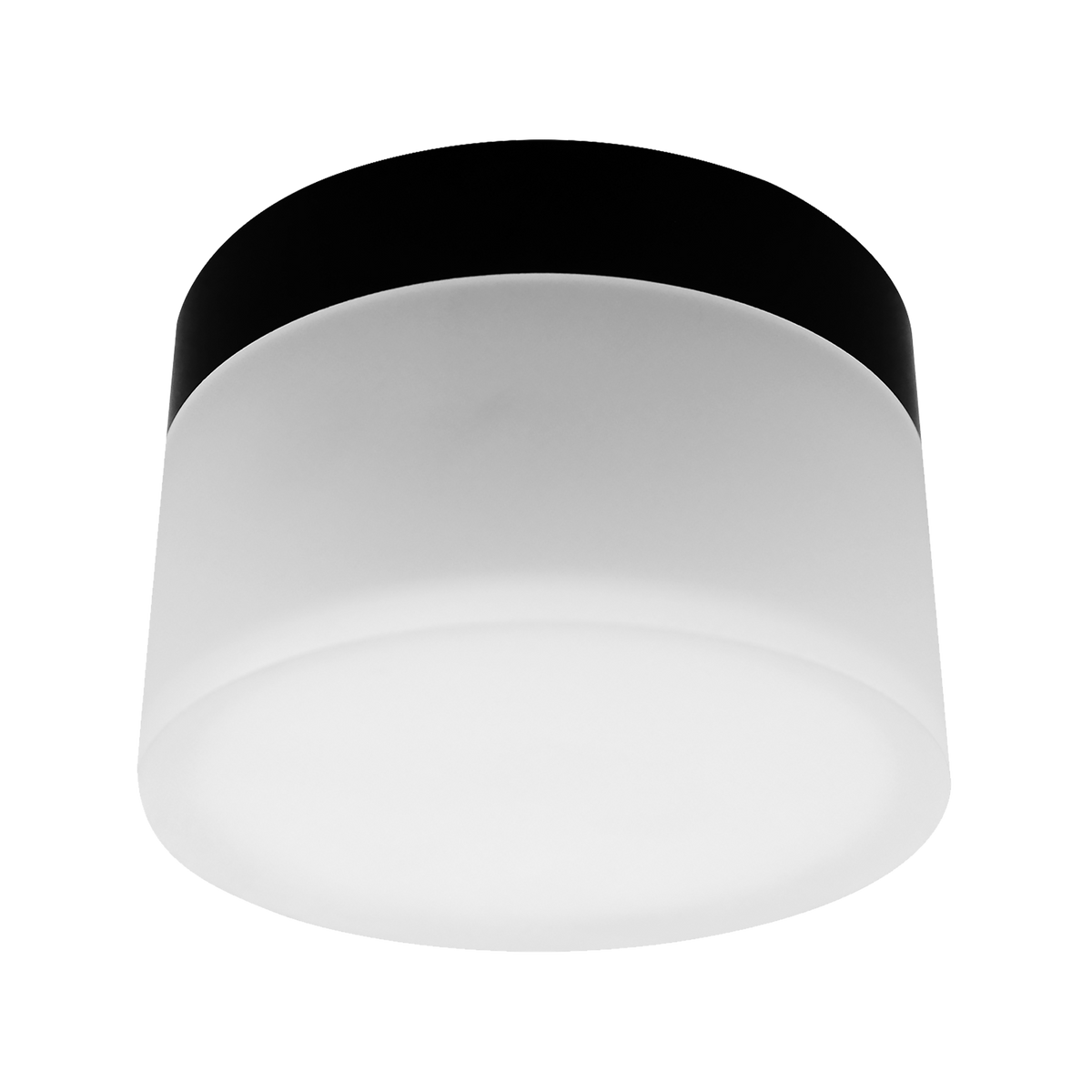 Luxrite LR25415 3" Regressed Trimless Push N' Lock Spotlight Snoot - Frost White Finish