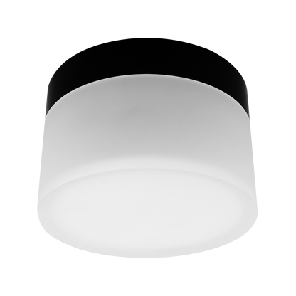 Luxrite LR25415 3" Regressed Trimless Push N' Lock Spotlight Snoot - Frost White Finish