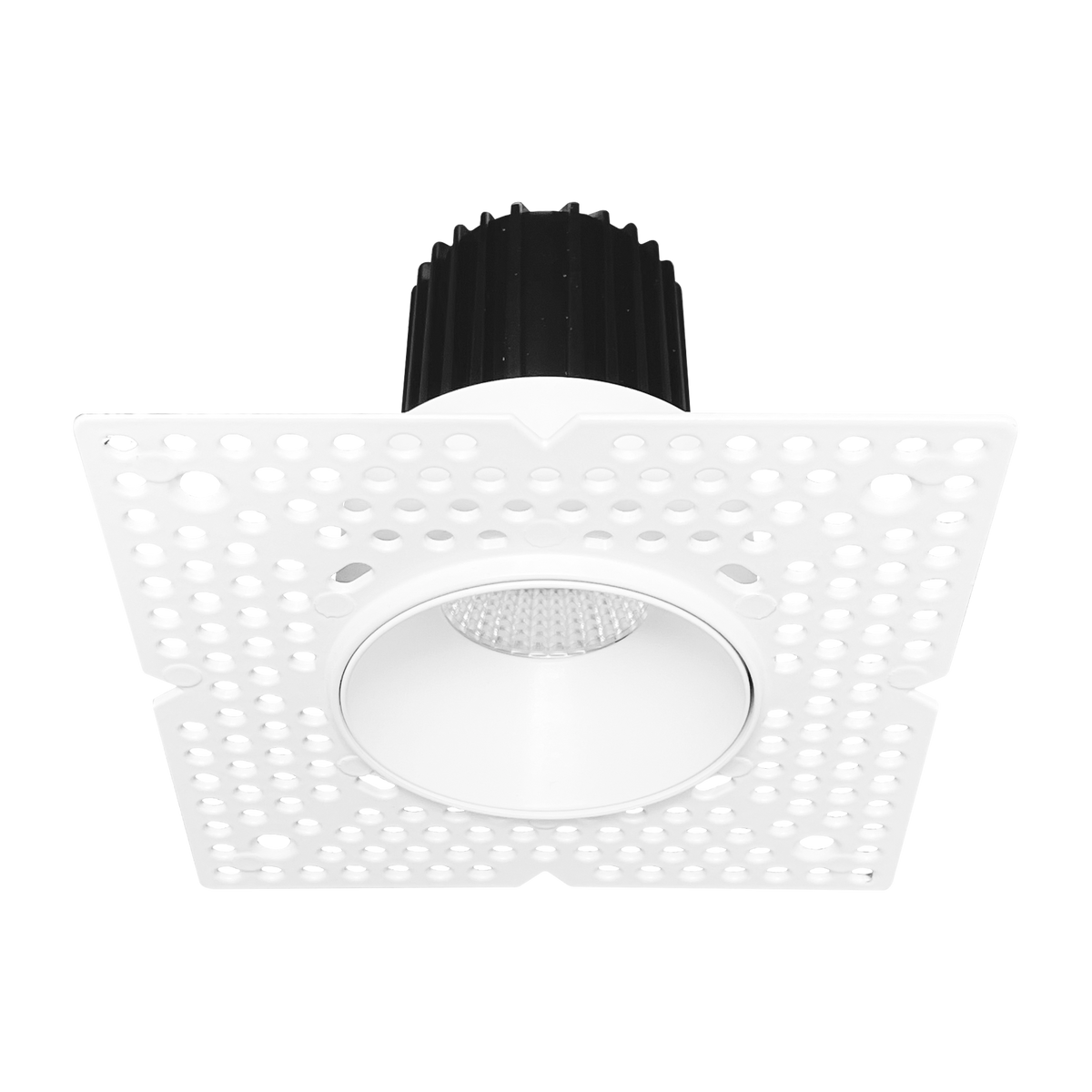 Luxrite LR25431 10W 1" Regressed Trimless Push N' Lock Spotlight - CCT Selectable 60º