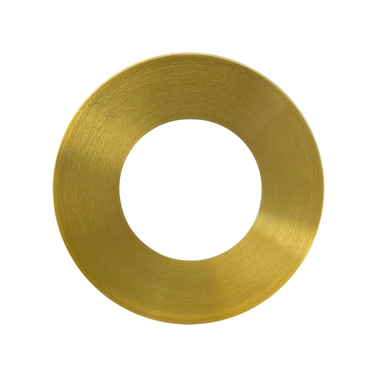 Luxrite LR25435 3" Regressed Trimless Push N' Lock Spotlight Trim Replacement - Brass Finish